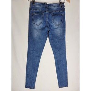 Huitoulu Junior Low Rise Skinny Jean Blue Medium Washed Size 6